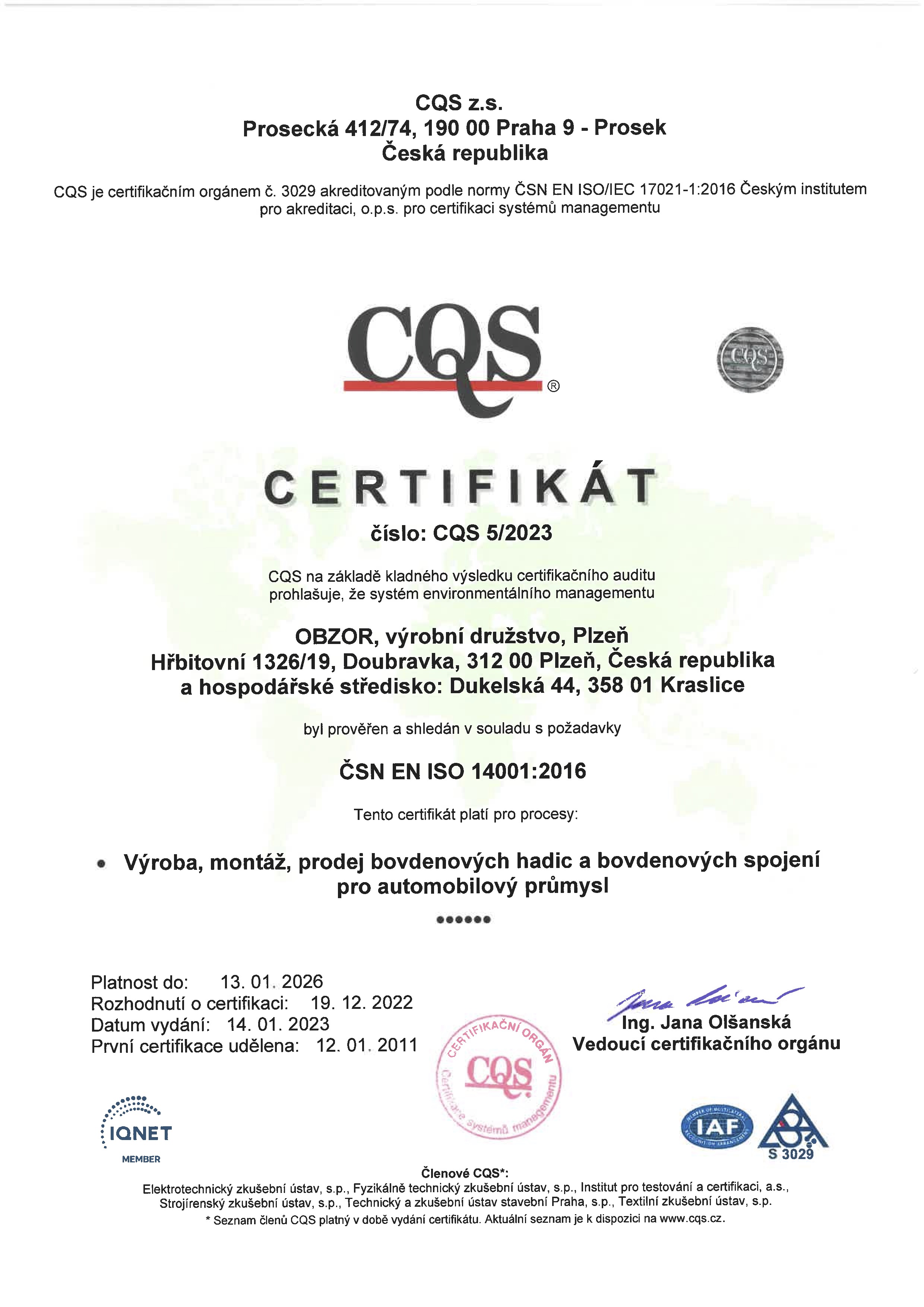 ISO 14001:2016